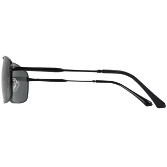 ZESTAW CZAPKA KASZKIET MĘSKI FLAT CAP SZARY + OKULARY POLARYZACYJNE K155AA - 12
