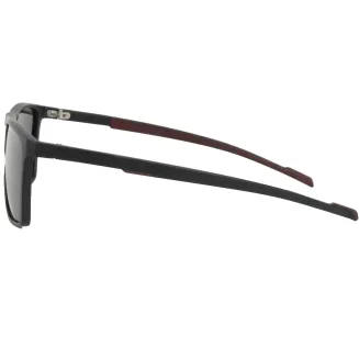 Polar Fashion P8526C1 Męskie Okulary Czarne Matowe Polaryzacyjne UV400 - 4