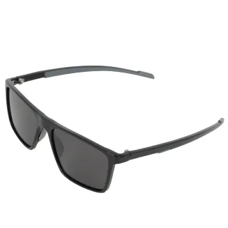 Polar Fashion P8526C3 Męskie Okulary Czarne Błyszczące Polaryzacyjne UV400 - 4