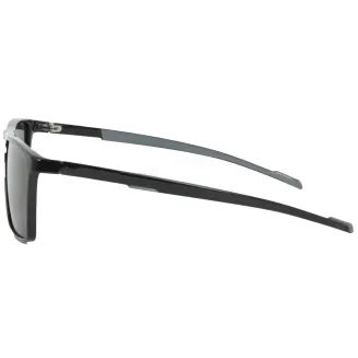 Polar Fashion P8526C3 Męskie Okulary Czarne Błyszczące Polaryzacyjne UV400 - 7