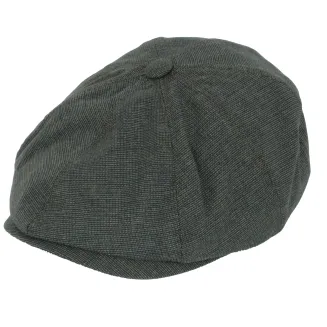Kaszkiet męski Polar Fashion K268G – Niebiesko-zielony melanż z nutą odwagi - 2