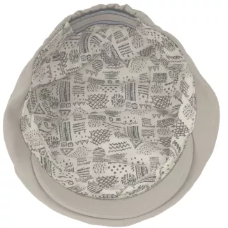 Kaszkiet męski beżowy bawełniany flat cap letni  K306D  57-59 cm - 7