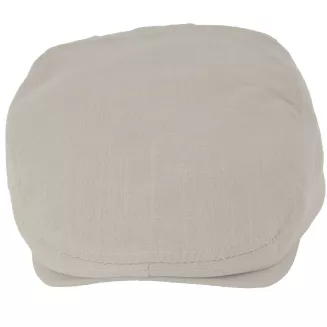 Kaszkiet męski beżowy bawełniany flat cap letni  K306D  57-59 cm - 2