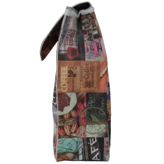 Impregnowana Torba zakupowa do wózka zakupowego 35L T4B z usztywnionym dnem - 2