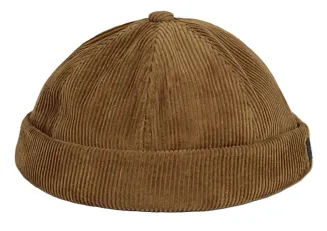 Czapka Dokerka Fisherman K262B – Krótka Leonka Vintage w Kolorze Jasny Brąz - 3