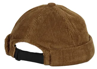 Czapka Dokerka Fisherman K262B – Krótka Leonka Vintage w Kolorze Jasny Brąz - 4