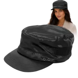 K48E Black Patrol Cap Cotton