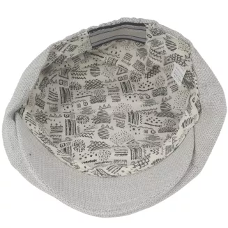 Kaszkiet męski Peaky Blinders beżowy bawełniany Polar Fashion K305A 57-61cm - 5