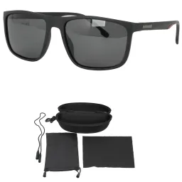 Polar Fashion P8169C1 Męskie Okulary Czarne Matowe Polaryzacyjne UV400