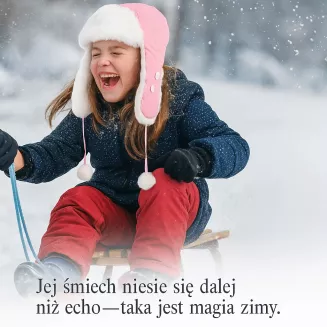 Dziewczęca czapka zimowa uszatka Jasnoróżowa ciepła futrzana W149E Polar Fashion - 5