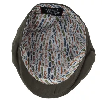 Kaszkiet Męski Zielony K266H flat cap Styl Autorytet Który Nie Wymaga Słów - 5