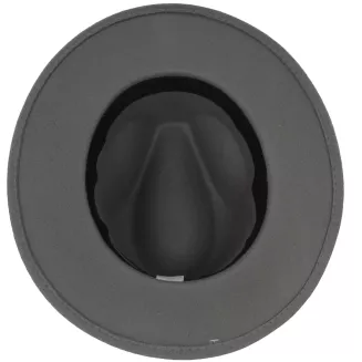 Kapelusz damski Fedora grafitowy R239B Polar Fashion – elegancki rozmiar 57 - 3