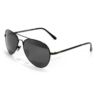 aviator - HIT-D - czarne - kultowe okulary przeciwsłoneczne  - 4