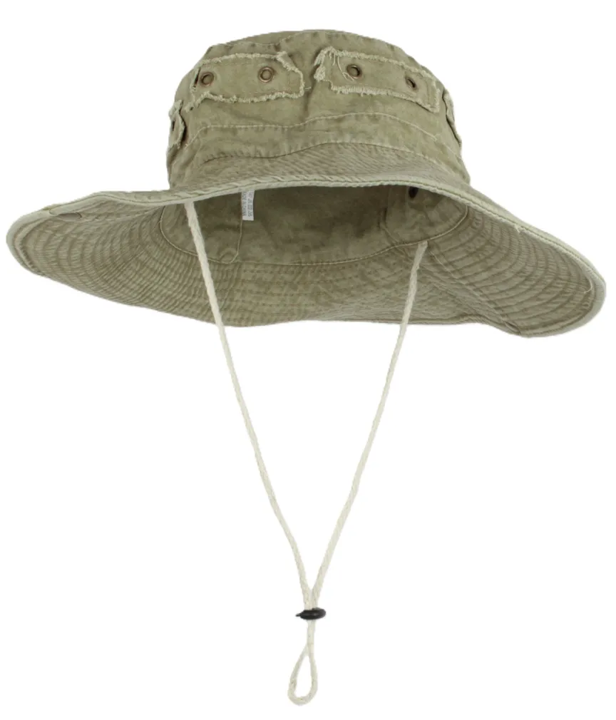 Kapelusz Polar Fashion R245B Khaki – Ochrona przed Słońcem Idealny na Wyprawy