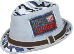 R185A Classic Hat Trilby Children'S Roket With A Belt