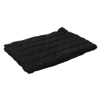 Zestaw Czarny Damski Komplet Zimowy W363DK – Czapka i Szal Polar Fashion - 3