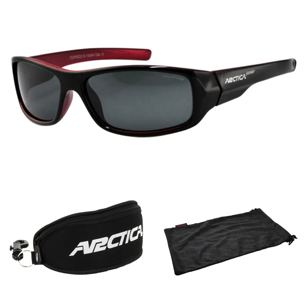 Arctica S1005A TORPEDO Junior Okulary Przeciwsłoneczne Gratisy