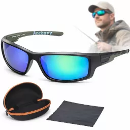 Okulary wędkarskie Solano FL20069C polaryzacyjne Icy Green dla kierowców