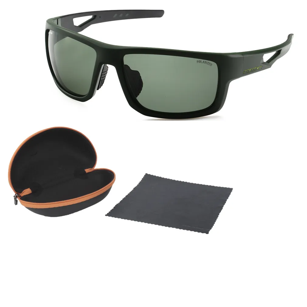 Solano Fishing Solano Zielone Okulary przeciwsłoneczne z polaryzacją 20076E