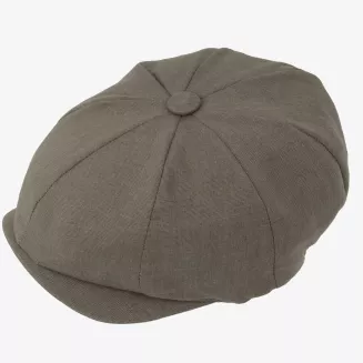 Czapka Męska Gazeciarz Beżowa Brązowa Letnia Kaszkiet Peaky Blinders K313F - 5