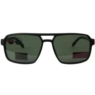 Czarne Męskie okulary korekcyjne  CL90288A z nakładką clip-on polaryzacja - 4