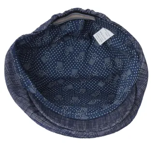 Kaszkiet męski ciemno niebieski K269F – Elegancja dla każdego pokolenia - 5