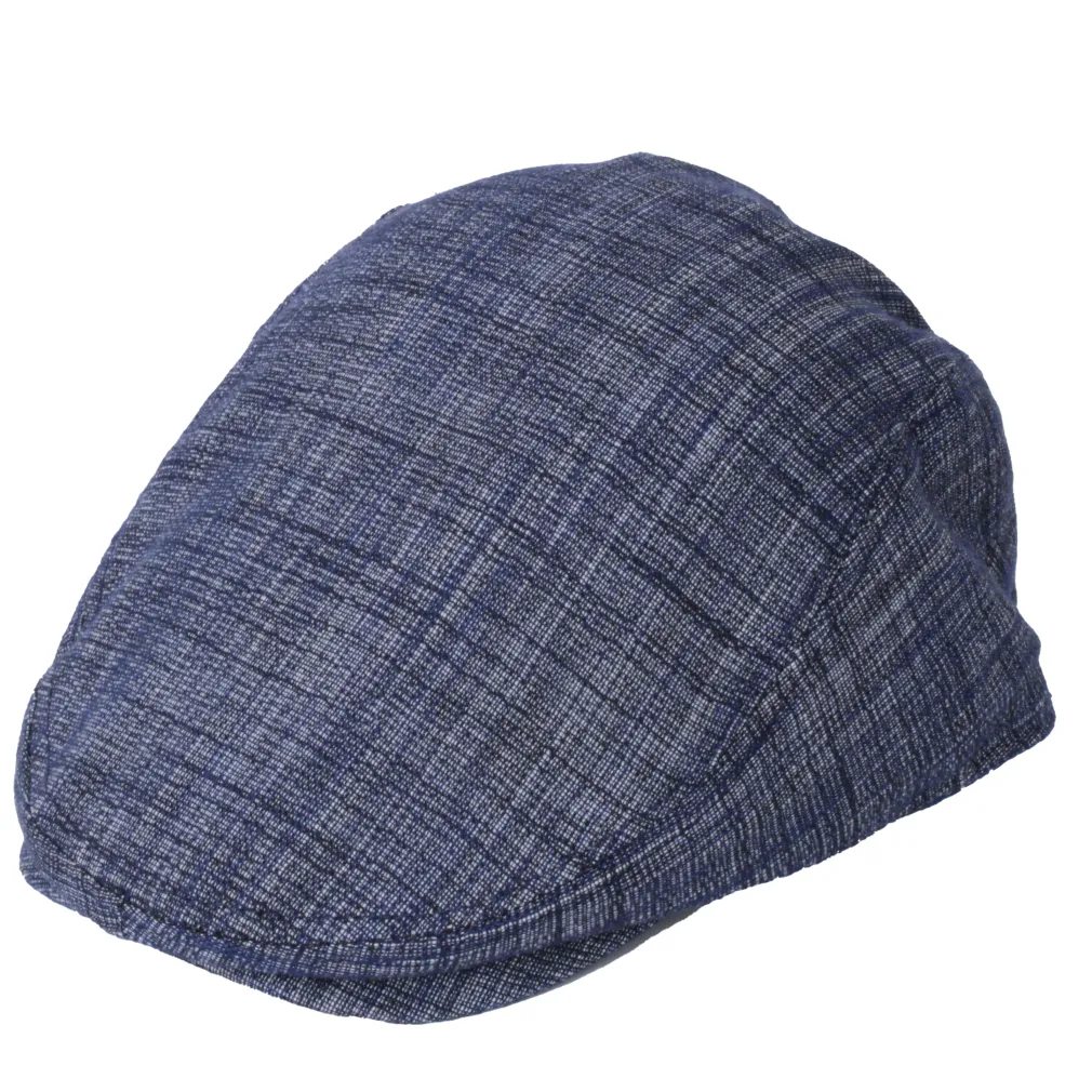 Kaszkiet męski ciemno niebieski K269F – Elegancja dla każdego pokolenia