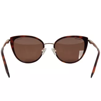 Okulary przeciwsłoneczne damskie Solano SS10537B polaryzacja kocie oczy brązowe - 4