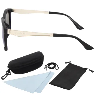 Przeciwsłoneczne okulary polaryzacyjne Patrol 171B Czarne - 2