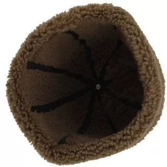 Toczek skórzany W518Ł z ciepłym futrem — elegancki zimowy Polar Fashion - 2