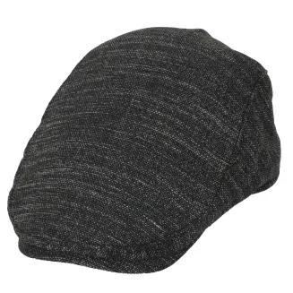 Czarny Kaszkiet męski Polar Fashion K266F – Styl, który nie potrzebuje słów - 3