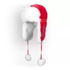 W102B Red A Warm Eared Winter Hat