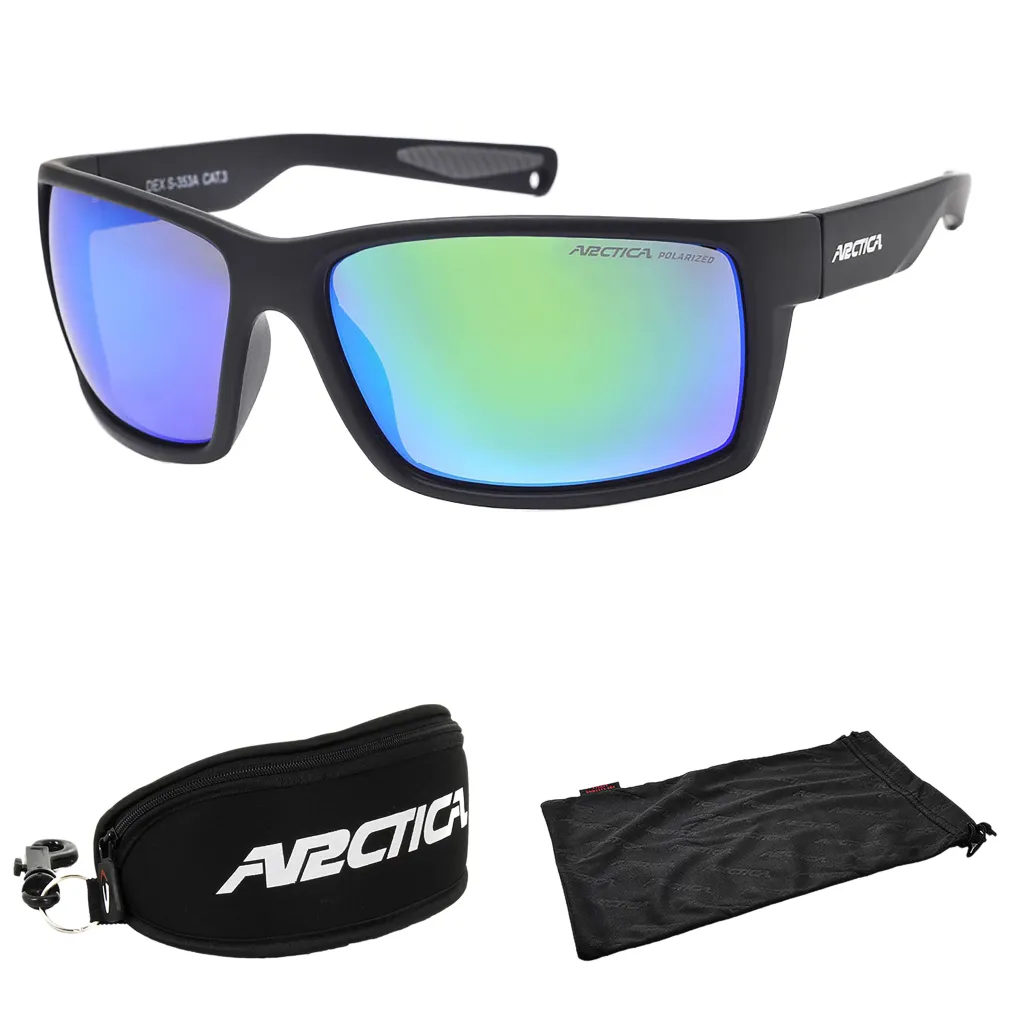 Arctica S353A DEX Polaryzacyjne Okulary Przeciwsłoneczne Czarne