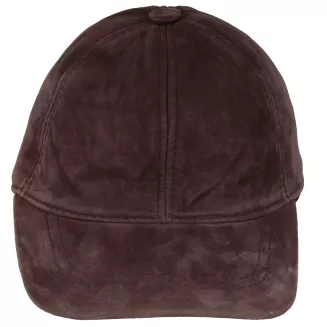 Czapka K205S Ocieplana Bejsbolówka Unisex Brąz Czekoladowy – Polar Fashion - 3