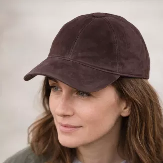 Czapka K205S Ocieplana Bejsbolówka Unisex Brąz Czekoladowy – Polar Fashion - 4