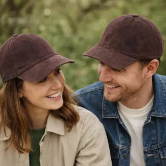 Czapka K205S Ocieplana Bejsbolówka Unisex Brąz Czekoladowy – Polar Fashion - 6