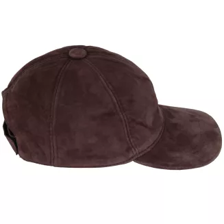 Czapka K205S Ocieplana Bejsbolówka Unisex Brąz Czekoladowy – Polar Fashion - 5