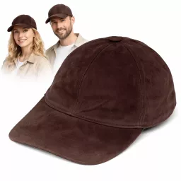 Czapka K205S Ocieplana Bejsbolówka Unisex Brąz Czekoladowy – Polar Fashion