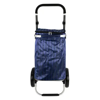 Torba na kółkach ALU49 aluminiowy wózek zakupowy z dużymi kołami i regulowaną rączką - 6