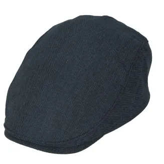 Kaszkiet męski granatowy z eleganckimi akcentami K266D – Polar Fashion - 3