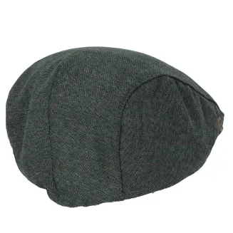 Kaszkiet męski zielony z bordowymi akcentami K266C – Polar Fashion - 4