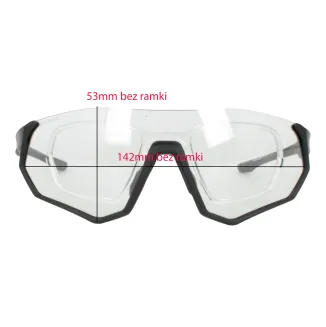 Solano SP60023E – Czarne Sportowe Okulary Fotochromowe UV400 korekcyjne - 11