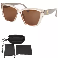 Polar Fashion PR9185C5 Damskie Transparentne Polaryzacyjne Okulary Przeciwsłoneczne