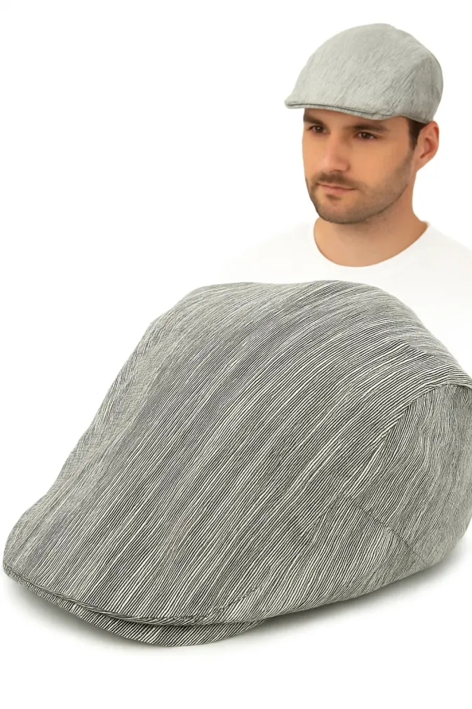 K180C Black Men'S Cotton Cap