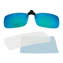 Prescription Glasses Overlay NP18E Green Polarized Sun Overlay