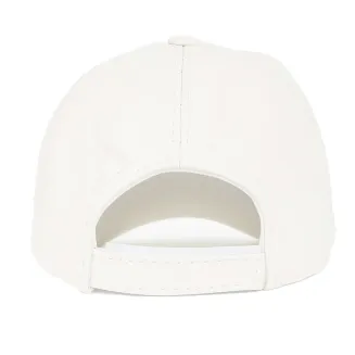 Bejsbolówka Skórzana Naturalna Ocieplana Unisex Ecru K207  Polar Fashion - 2