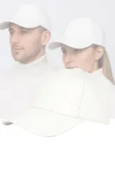 Bejsbolówka Skórzana Naturalna Ocieplana Unisex Ecru K207  Polar Fashion