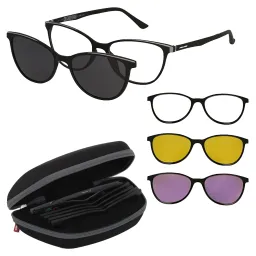 Solano CL90127 Set Oprawa korekcyjna z nakładką przeciwsłoneczną clip-on