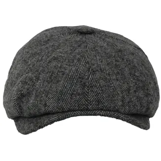 Kaszkiet męski ocieplany zimowy  czapka Peaky Blinders Shelby K282 - 2