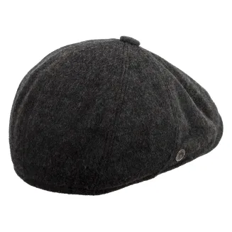 K215A Szary gładki Kaszkiet męski bawełniany czapka Peaky Blinders Shelby - 2